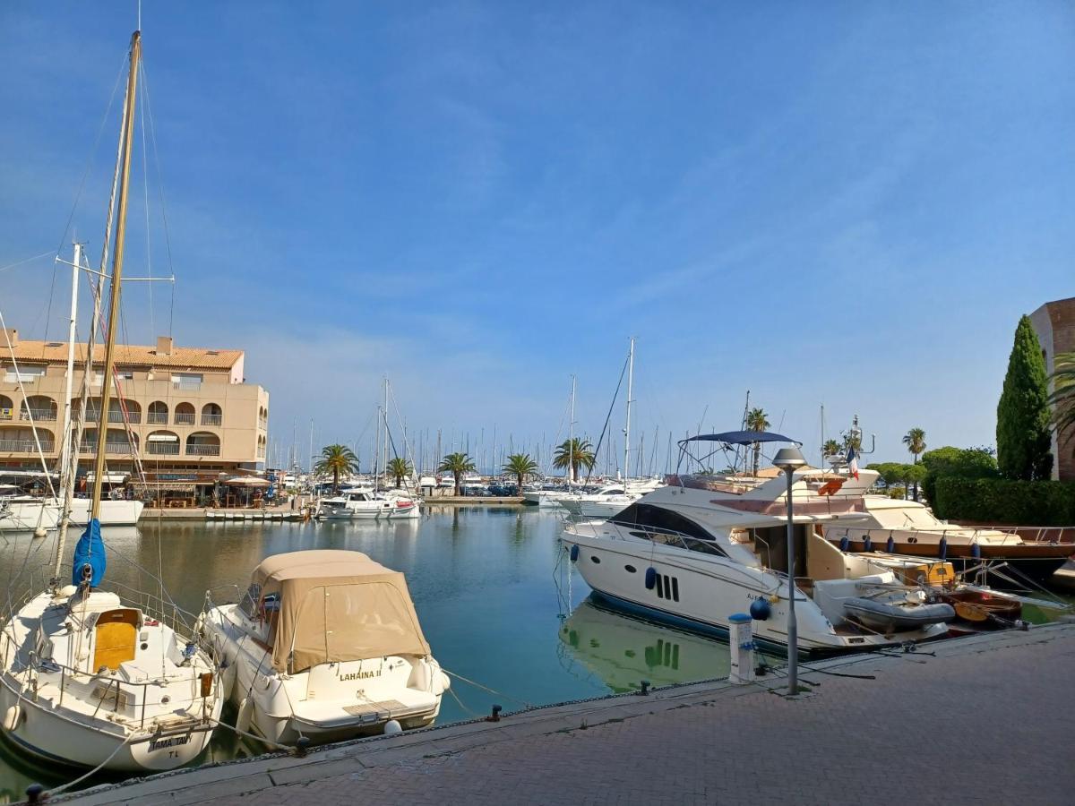 La Gavine Studio Vue Mer Hyères Extérieur photo