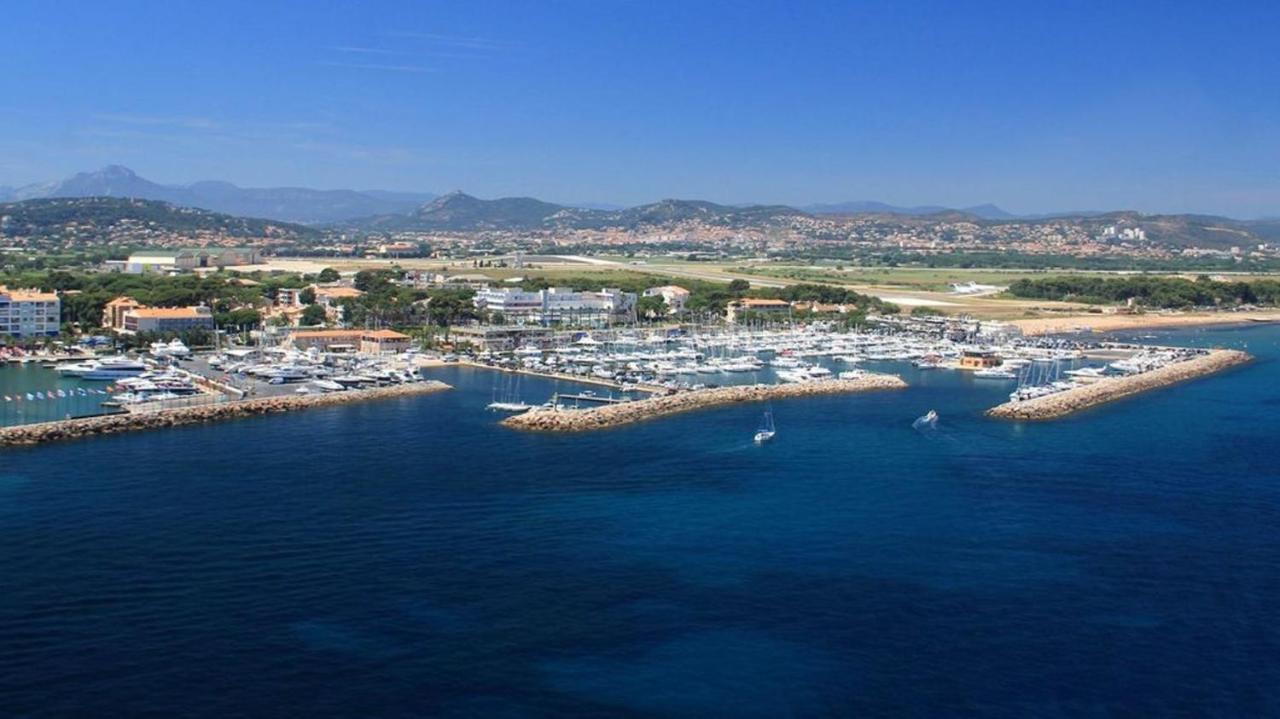 La Gavine Studio Vue Mer Hyères Extérieur photo